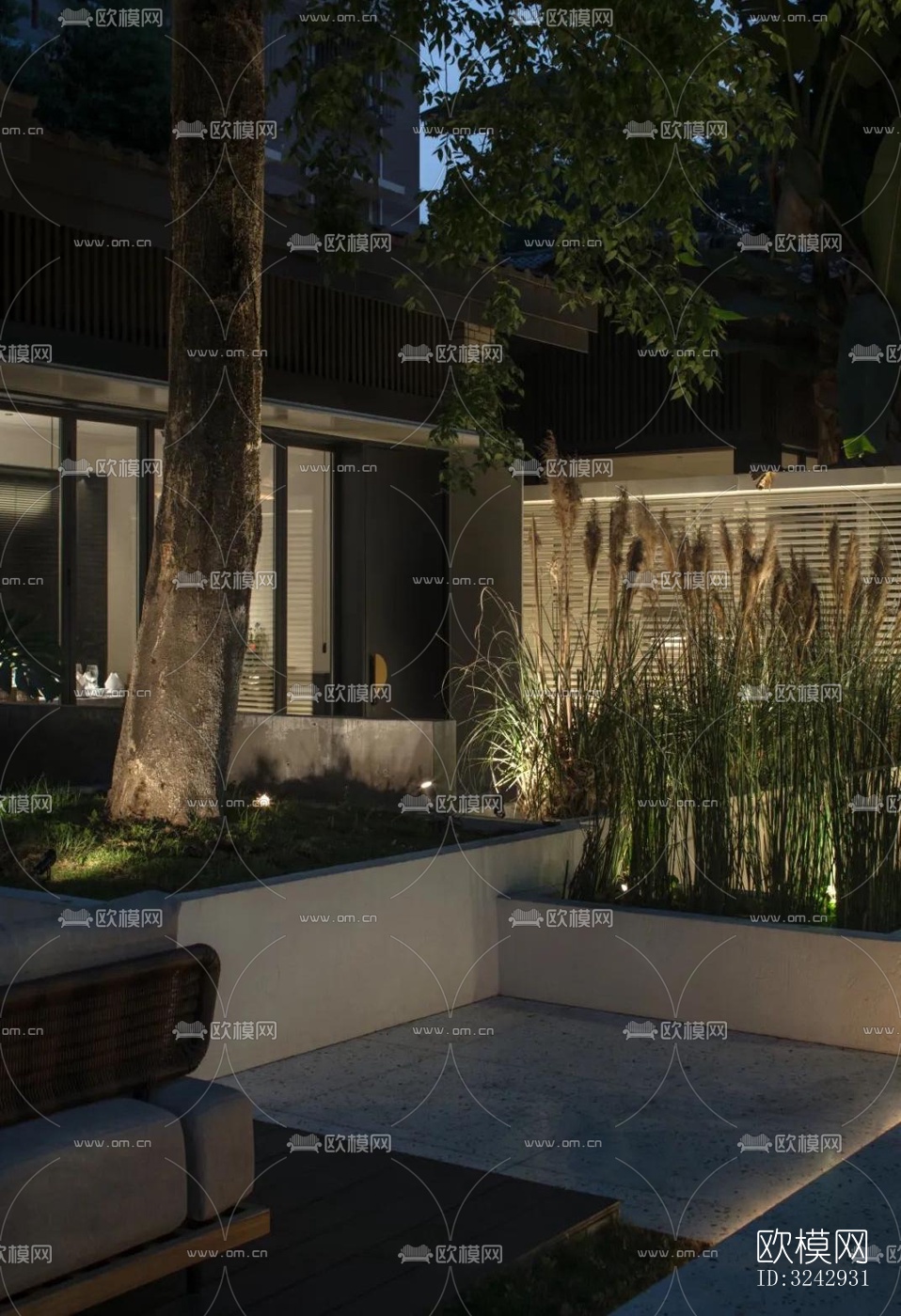 现代中餐厅效果图下载（渲染图14）