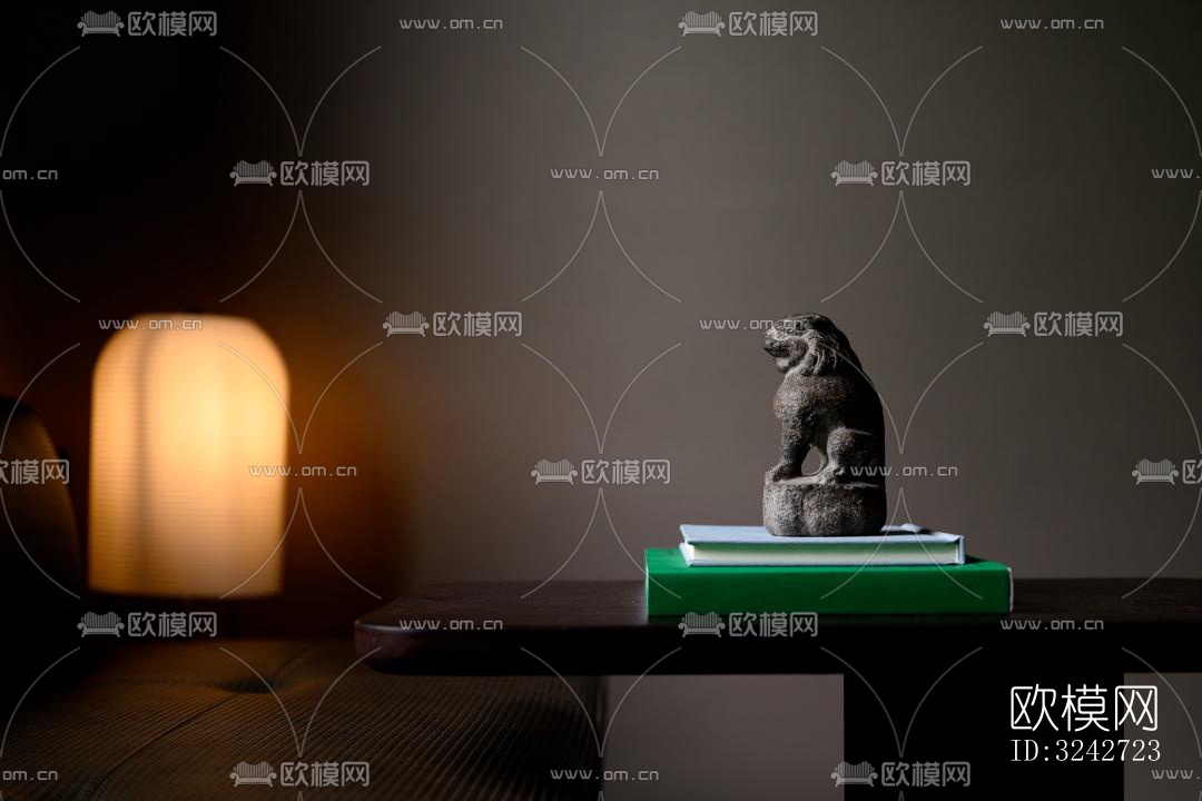 新中式中餐厅效果图下载（渲染图14）