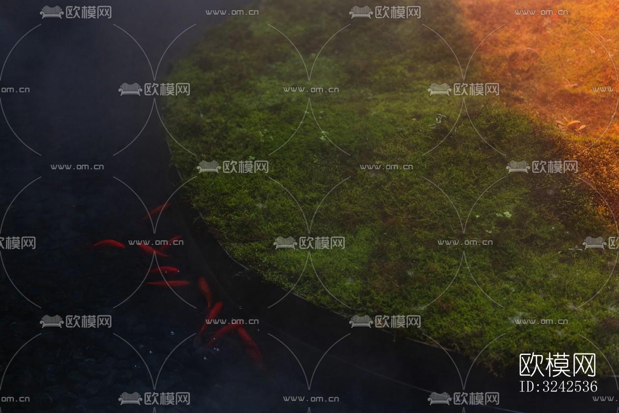 中式中餐厅效果图下载（渲染图16）