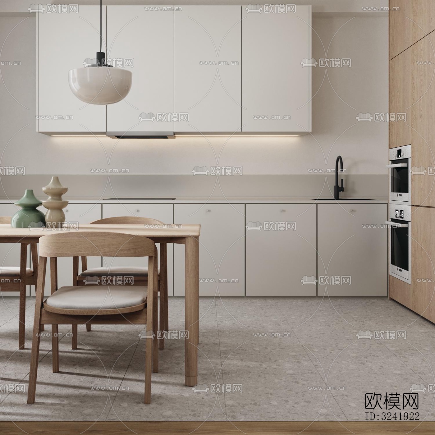 北欧公寓效果图下载（渲染图8）