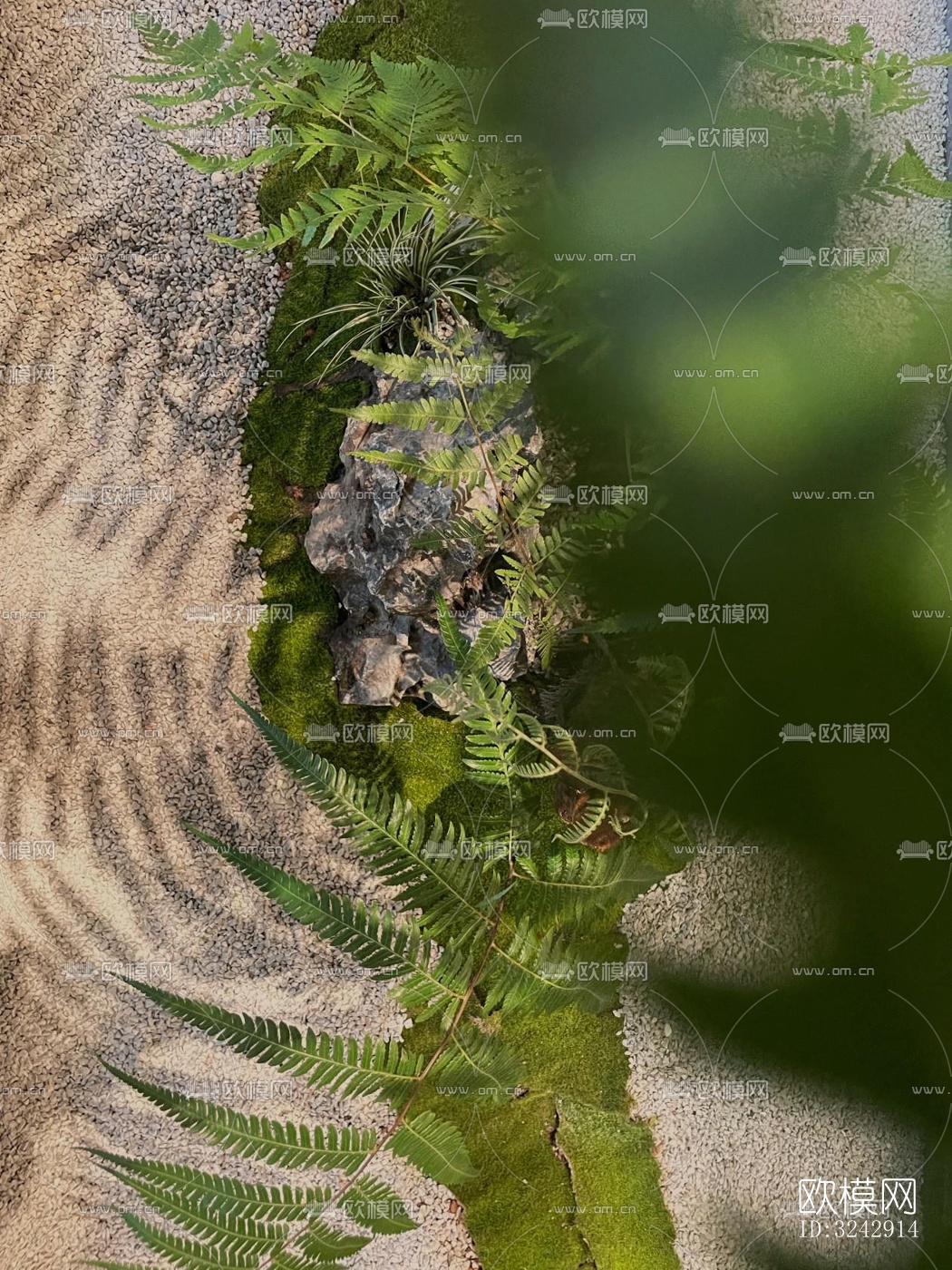 现代中餐厅效果图下载（渲染图9）