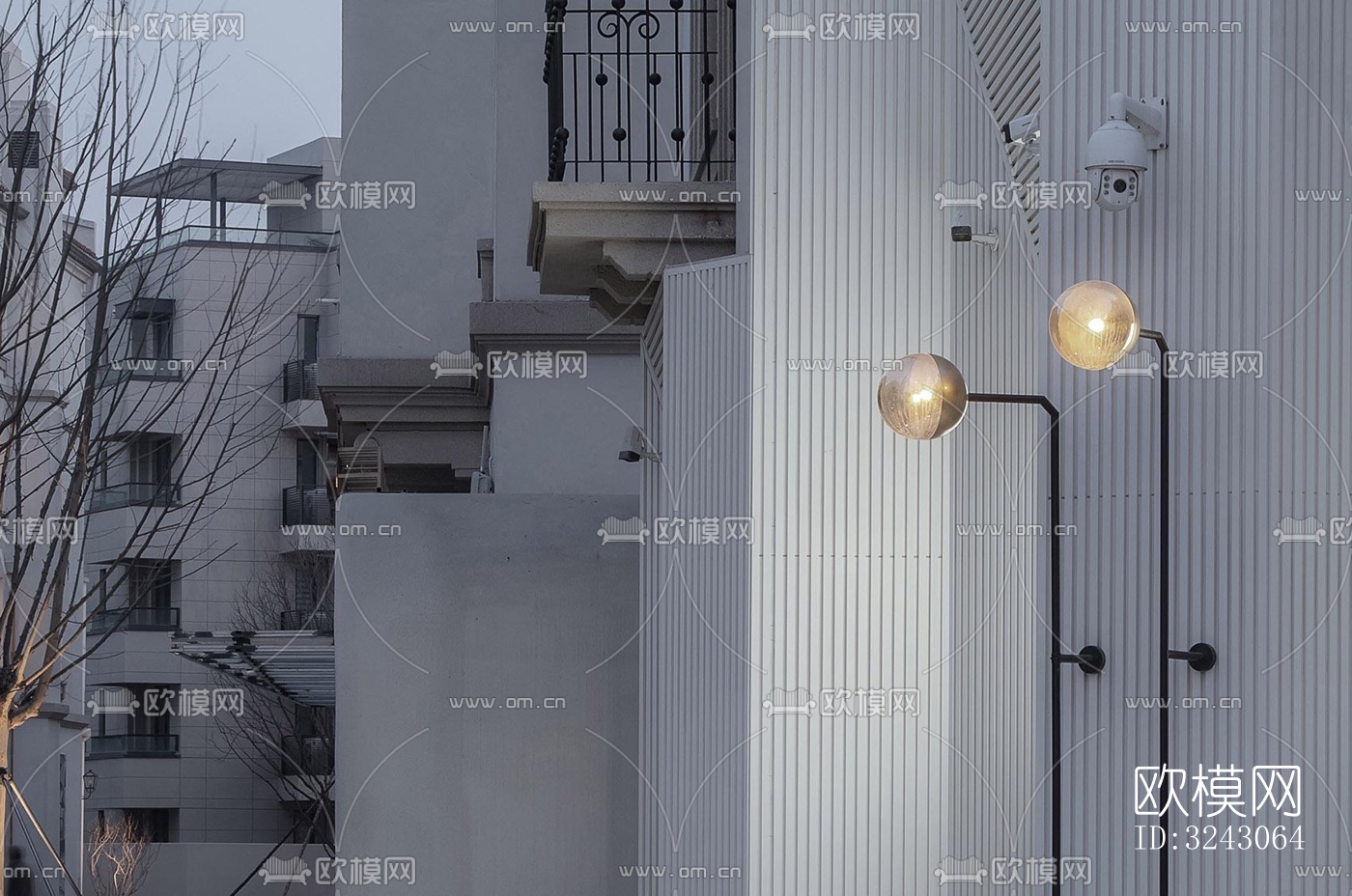 现代咖啡奶茶效果图下载（渲染图12）