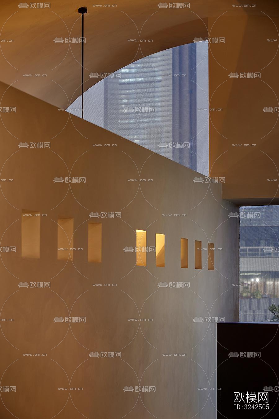 中古风中餐厅效果图下载（渲染图18）