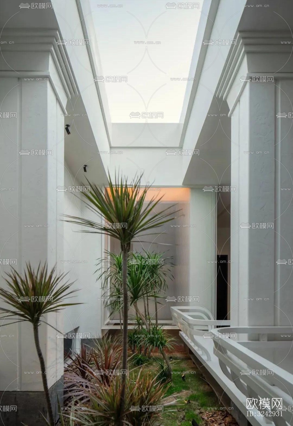 现代中餐厅效果图下载（渲染图10）