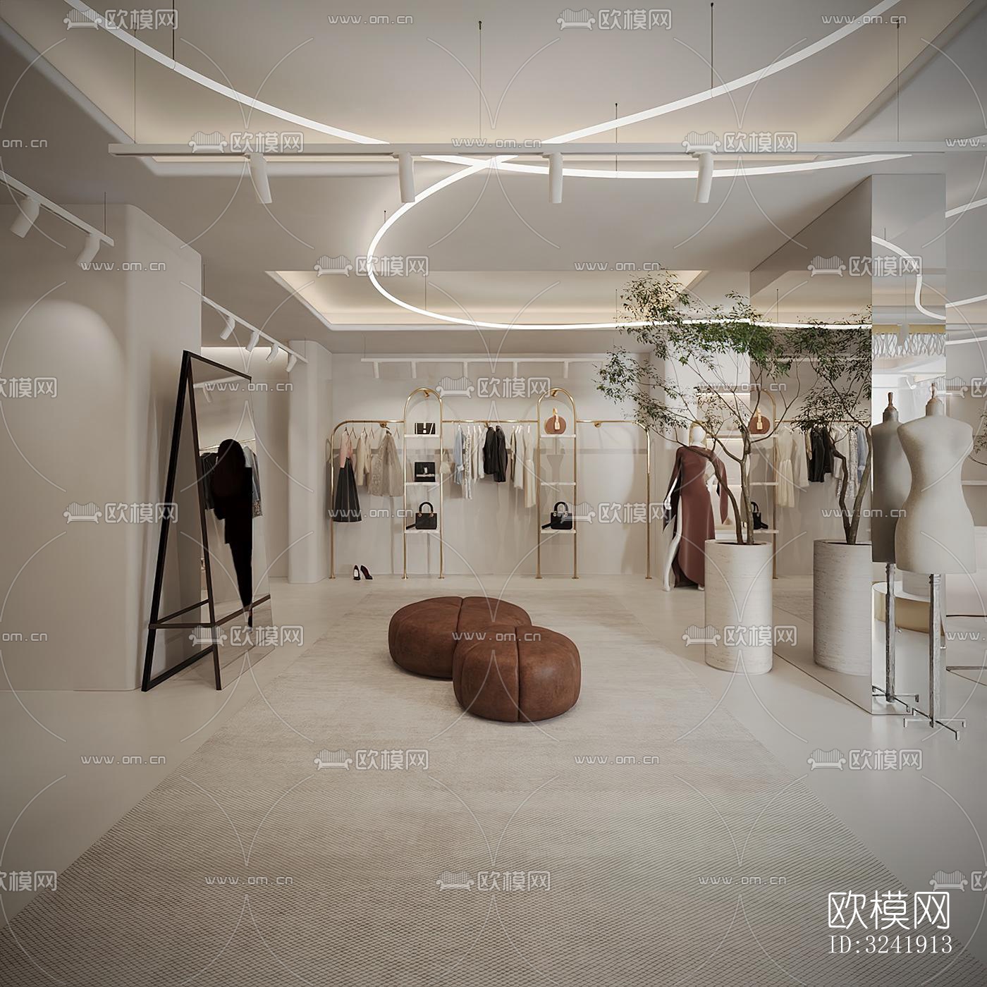 现代零售店铺效果图下载（渲染图2）