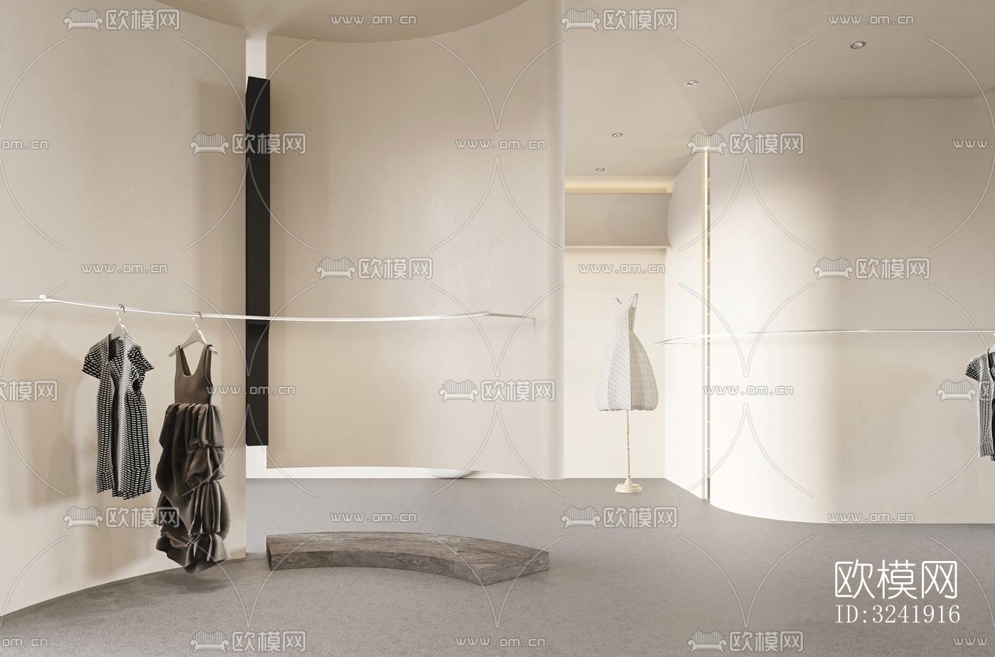 现代零售店铺效果图下载（渲染图18）