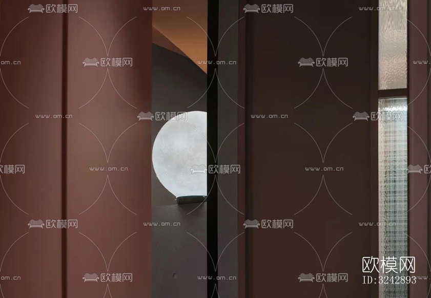 现代中餐厅效果图下载(渲染图7)