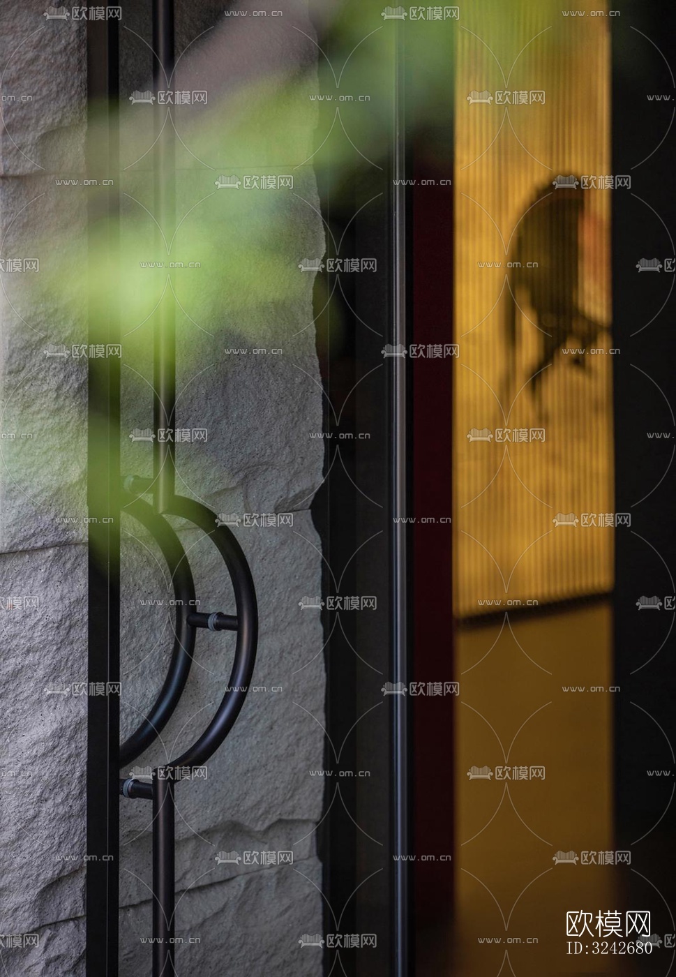 新中式中餐厅效果图下载（渲染图10）