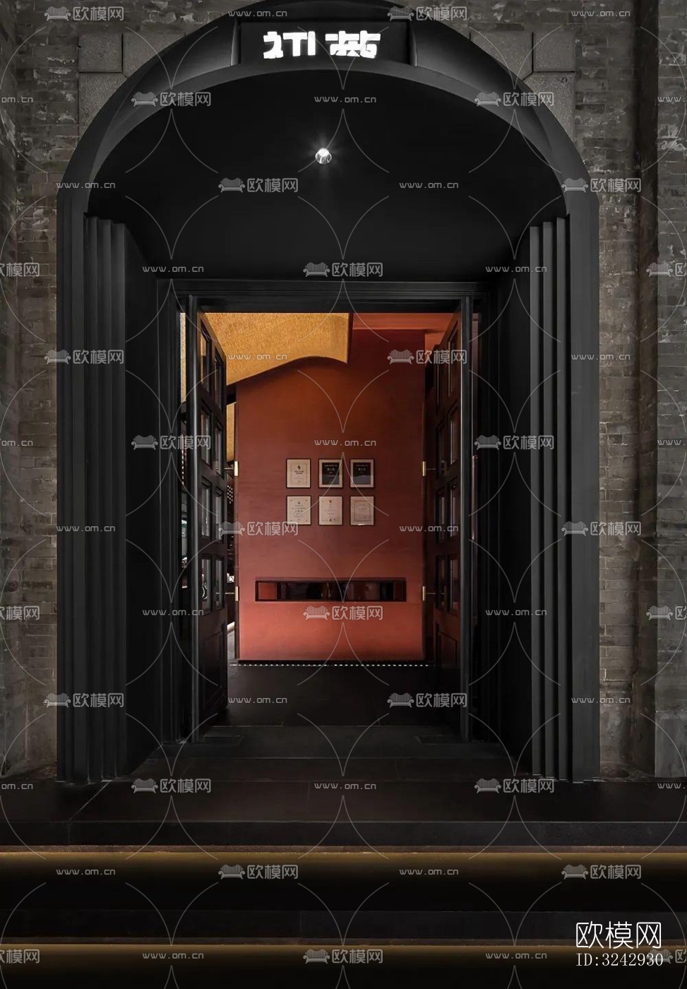 现代中餐厅效果图下载（渲染图15）