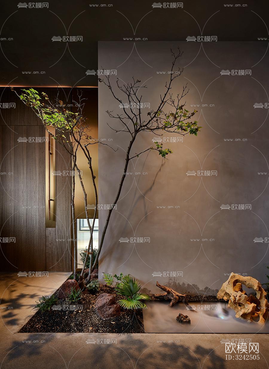 中古风中餐厅效果图下载（渲染图19）