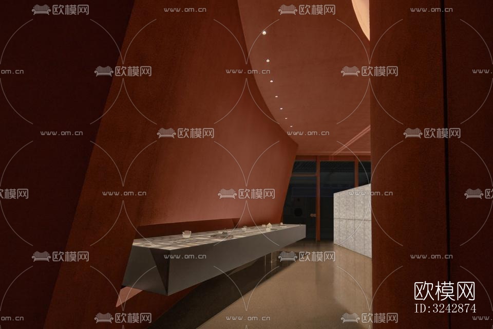 日式中餐厅效果图下载（渲染图6）