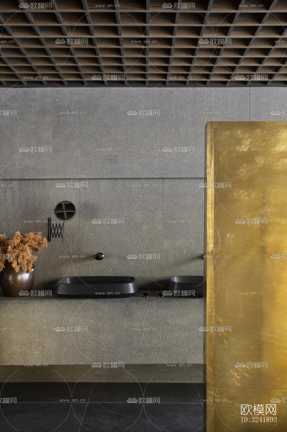 工业风展览展厅效果图下载（渲染图7）