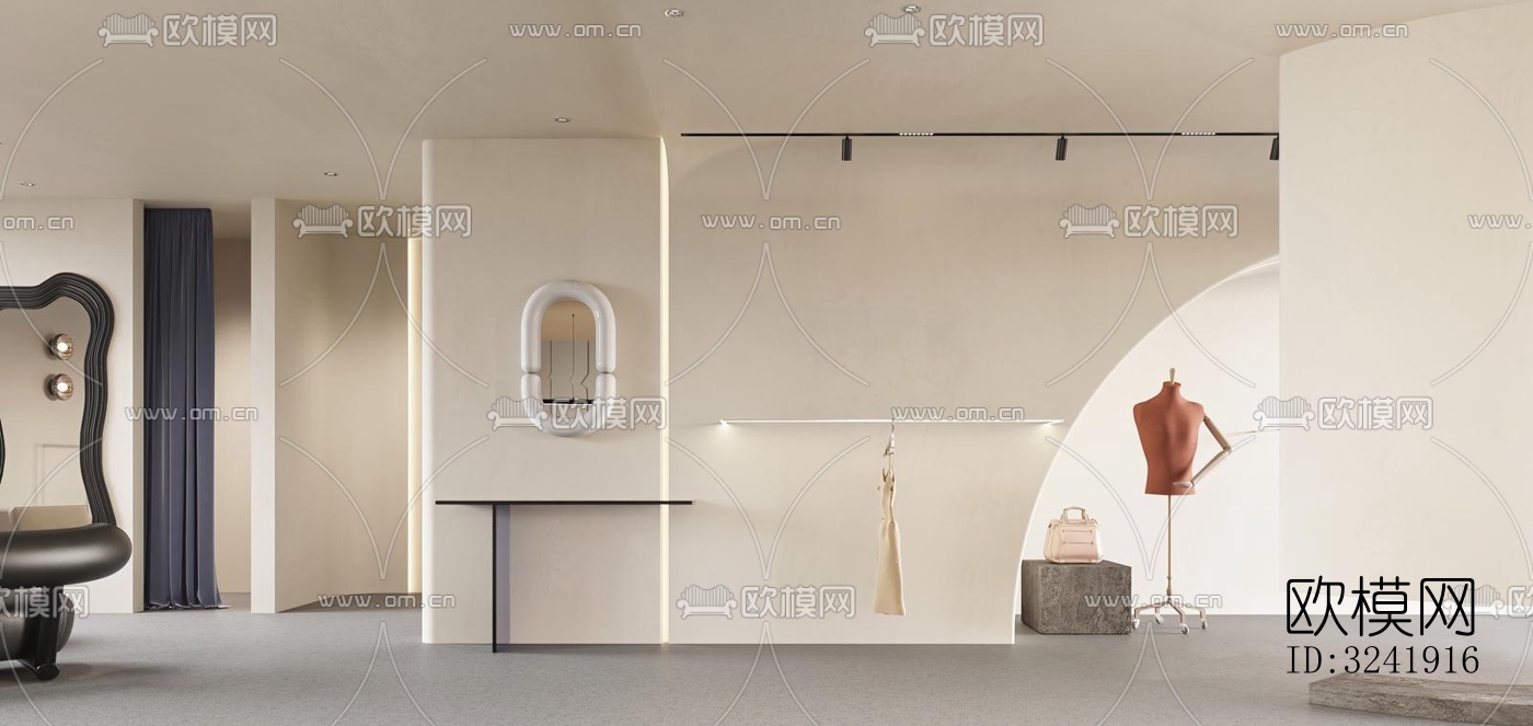 现代零售店铺效果图下载（渲染图17）