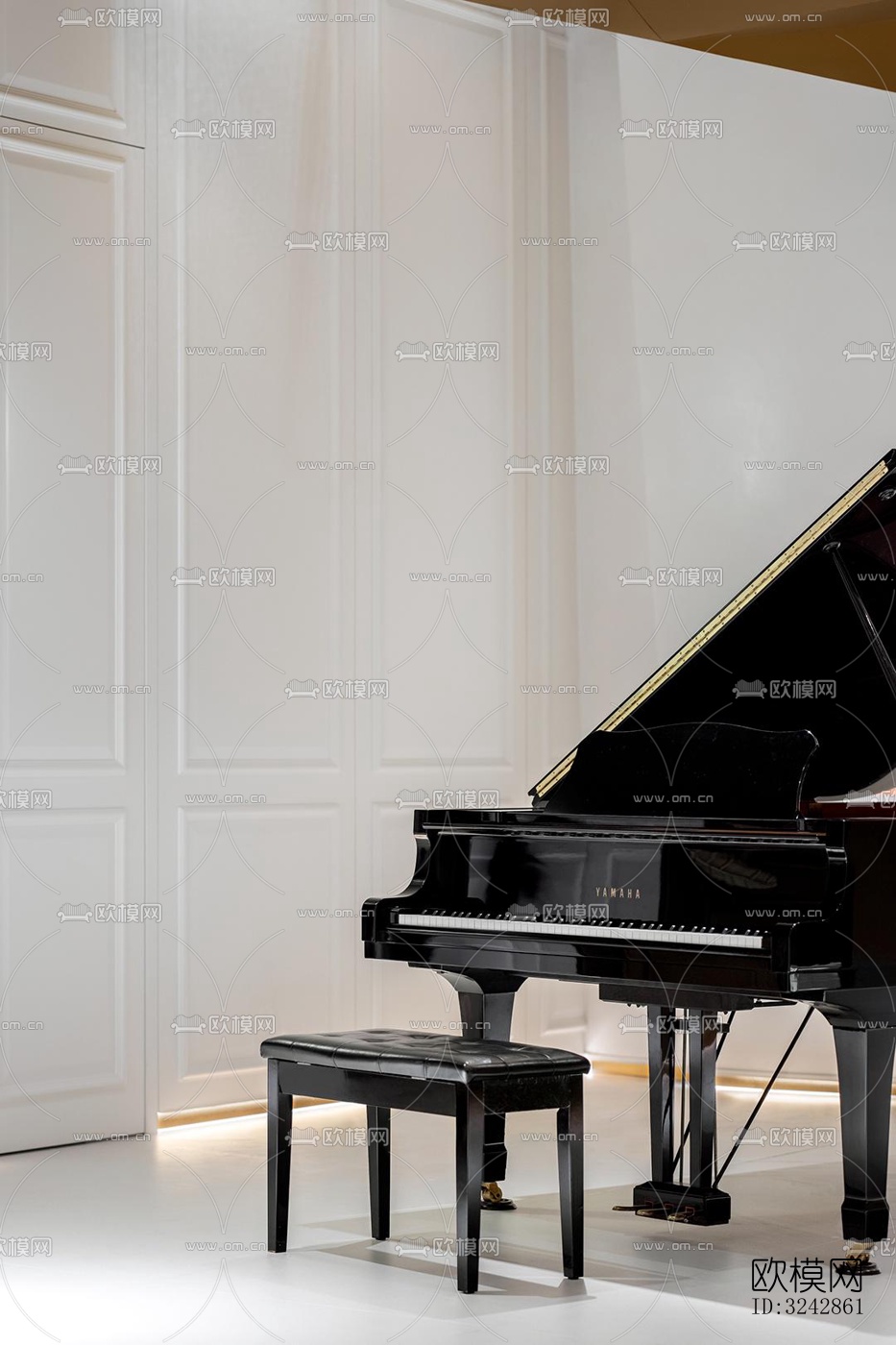 新中式中餐厅效果图下载（渲染图6）