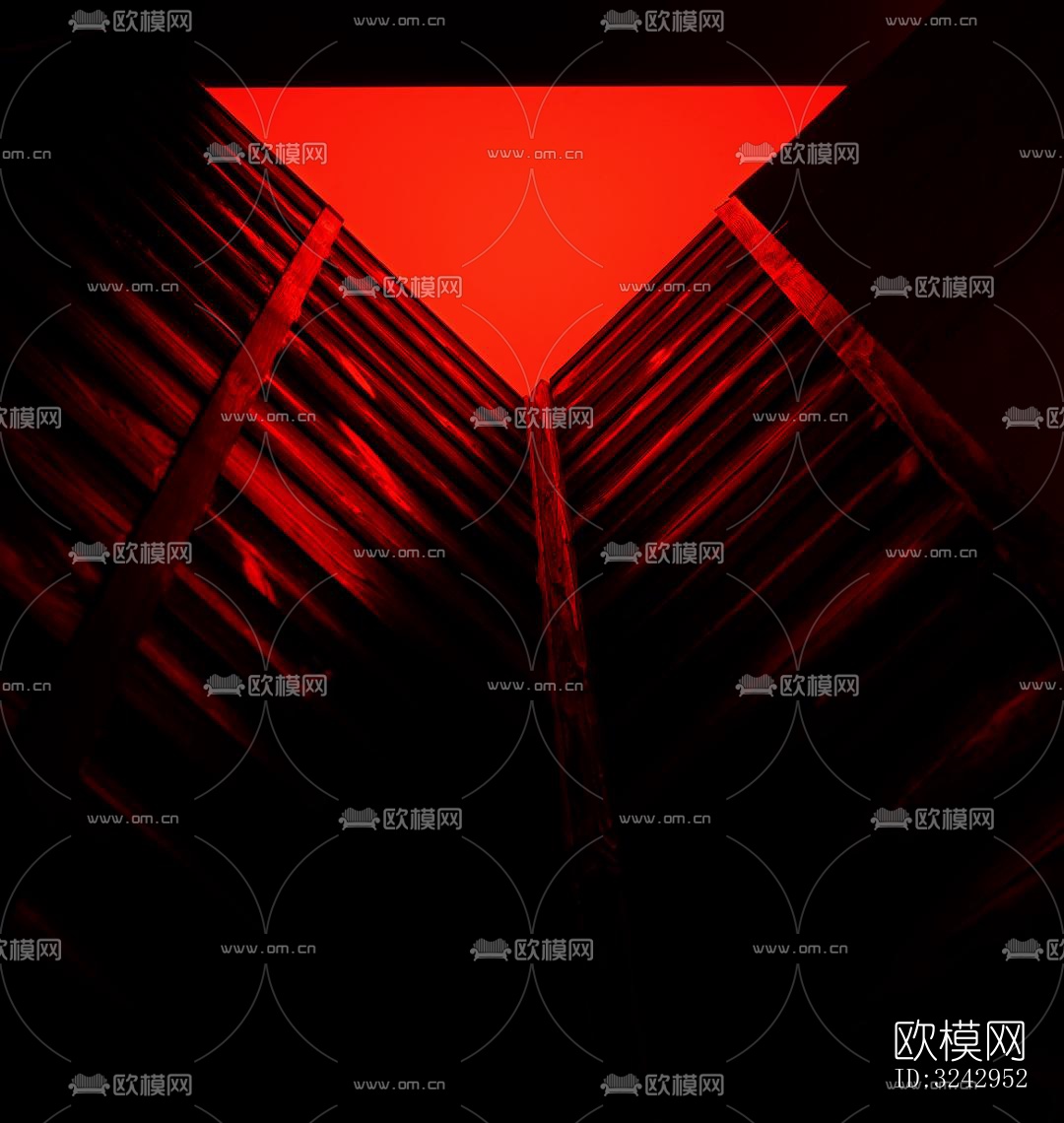 现代中餐厅效果图下载（渲染图11）