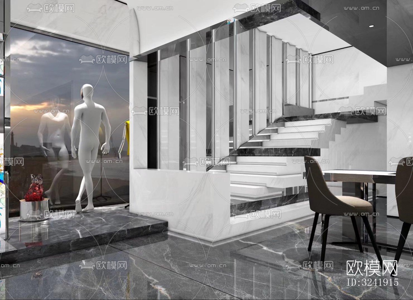 现代零售店铺效果图下载（渲染图5）