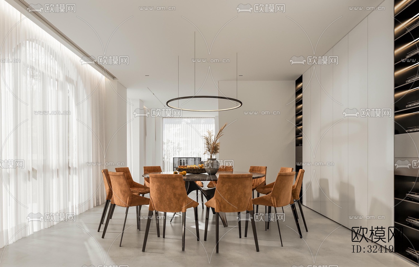 现代别墅效果图下载（渲染图1）