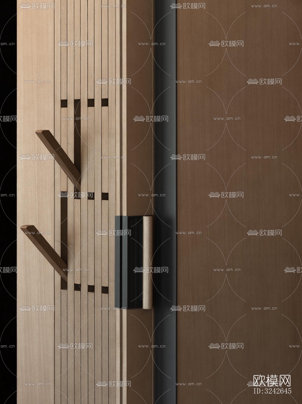 新中式中餐厅效果图下载（渲染图14）