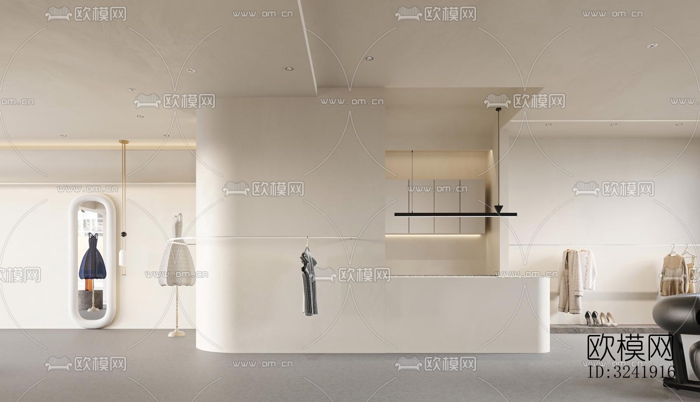 现代零售店铺效果图下载（渲染图16）