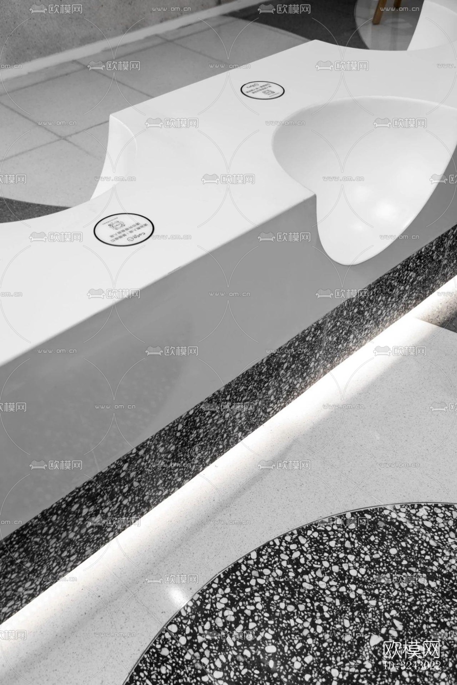 现代咖啡奶茶效果图下载（渲染图3）