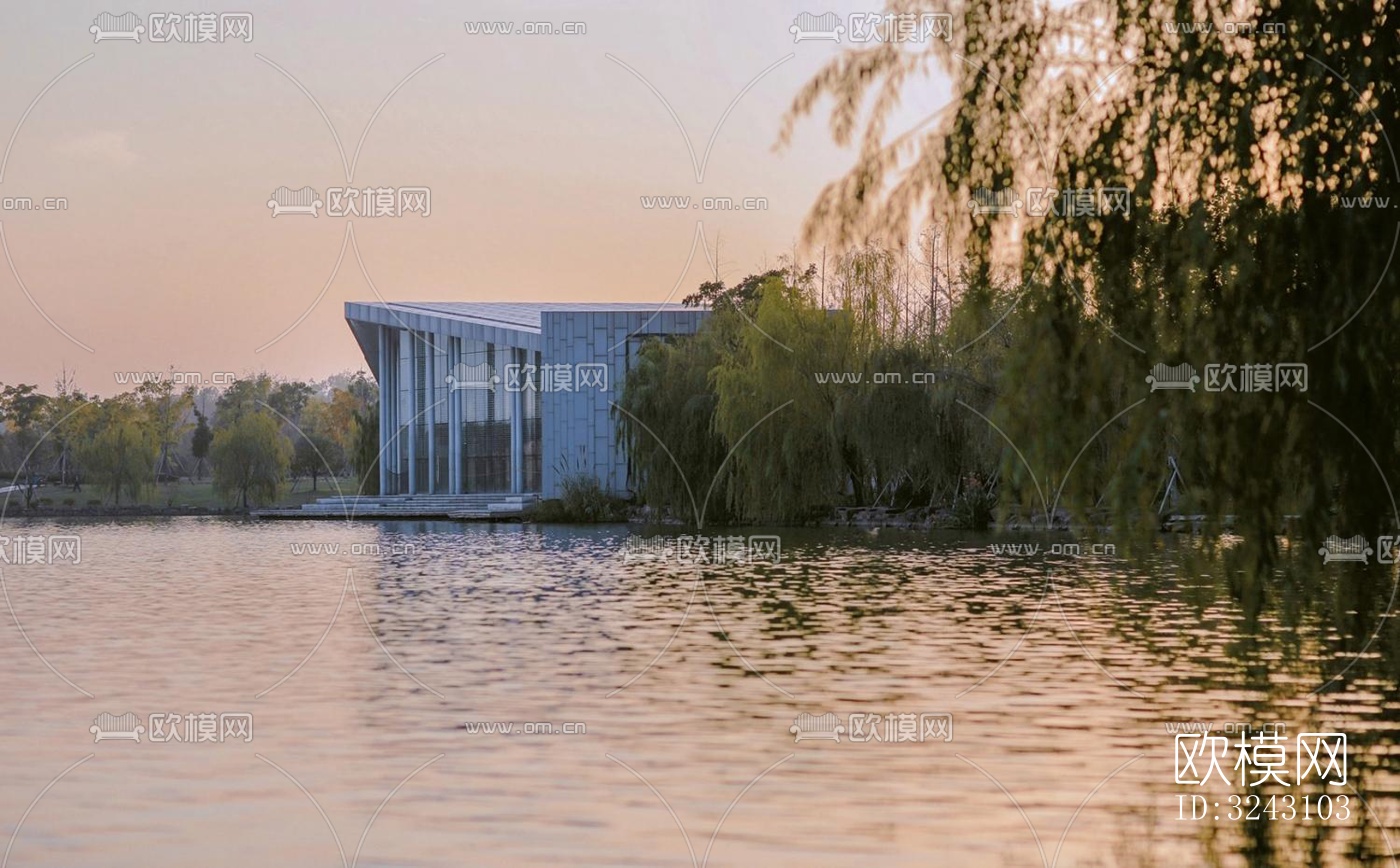 现代咖啡奶茶效果图下载（渲染图6）