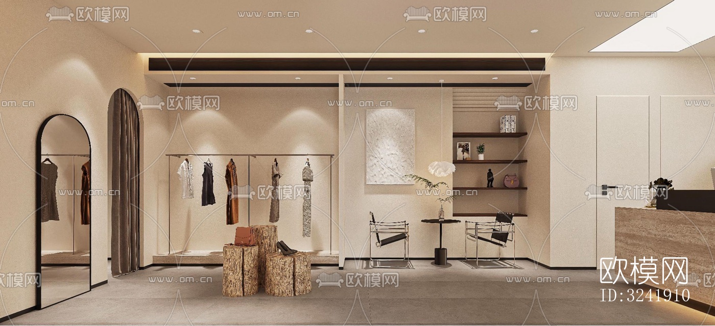 现代零售店铺效果图下载（渲染图6）