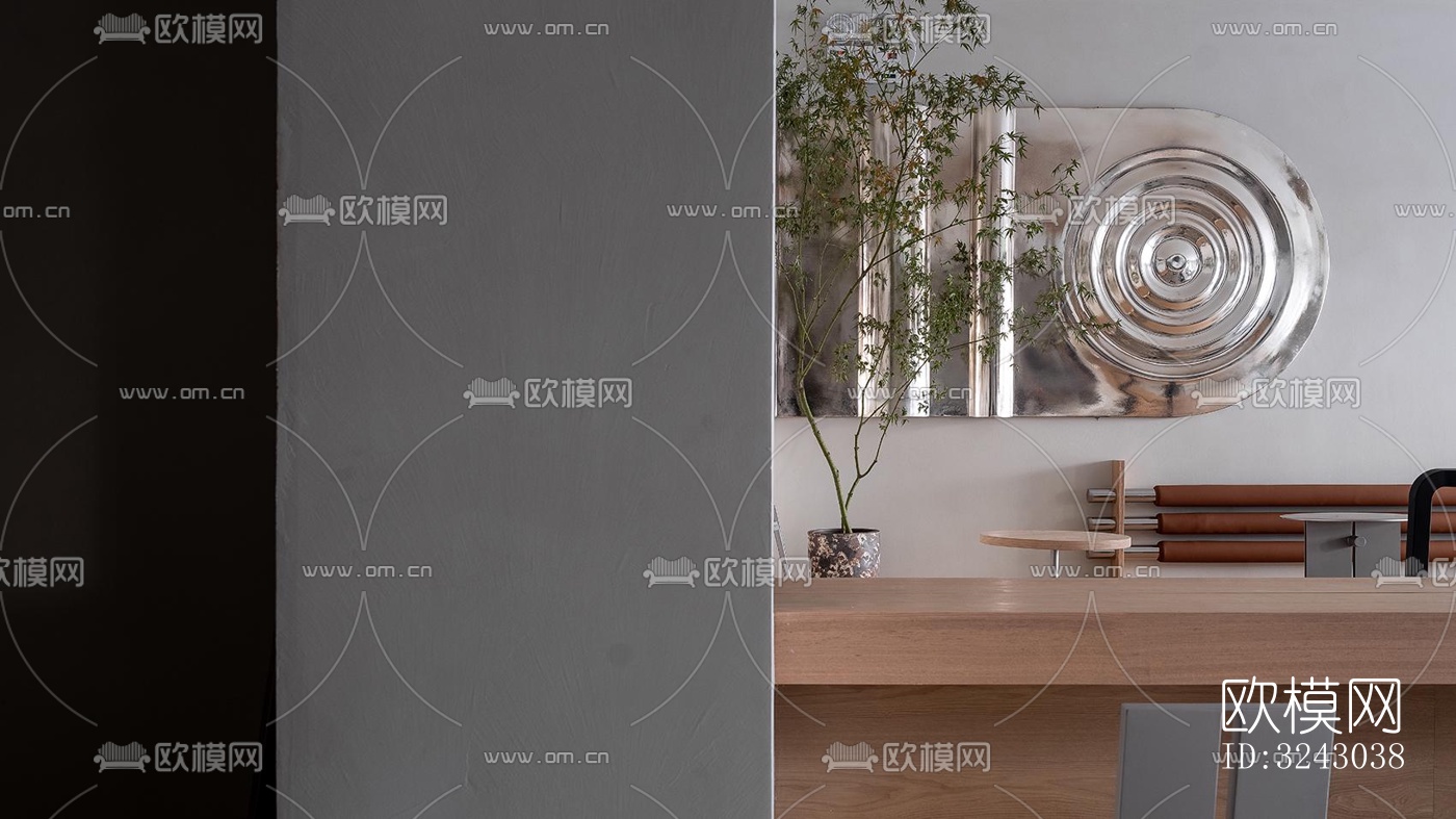 现代咖啡奶茶效果图下载（渲染图6）