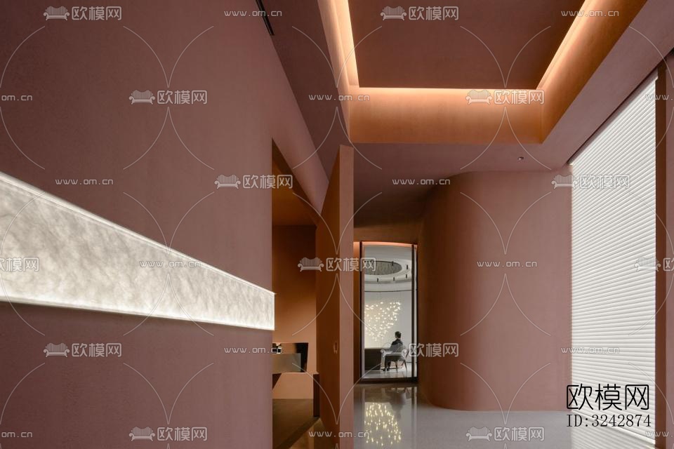 日式中餐厅效果图下载（渲染图15）