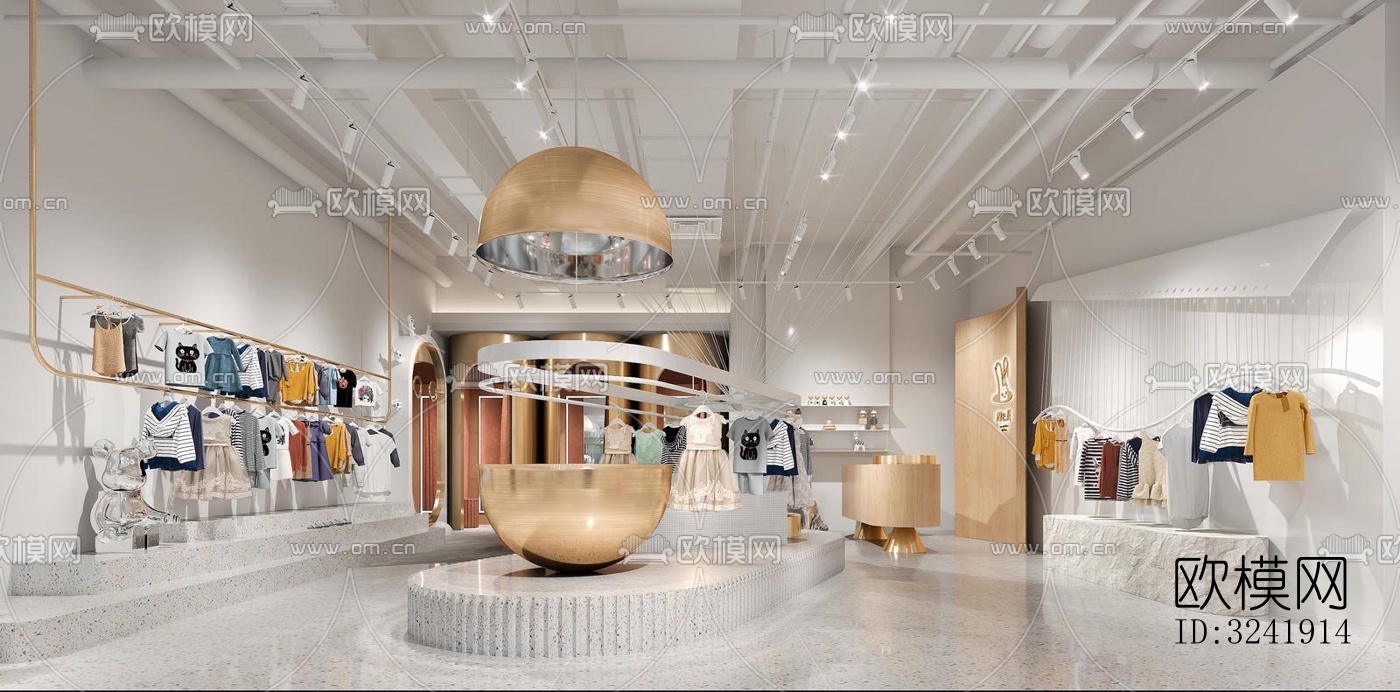 现代零售店铺效果图下载（渲染图3）