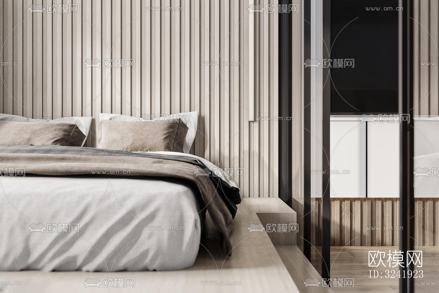 现代公寓效果图下载（渲染图13）