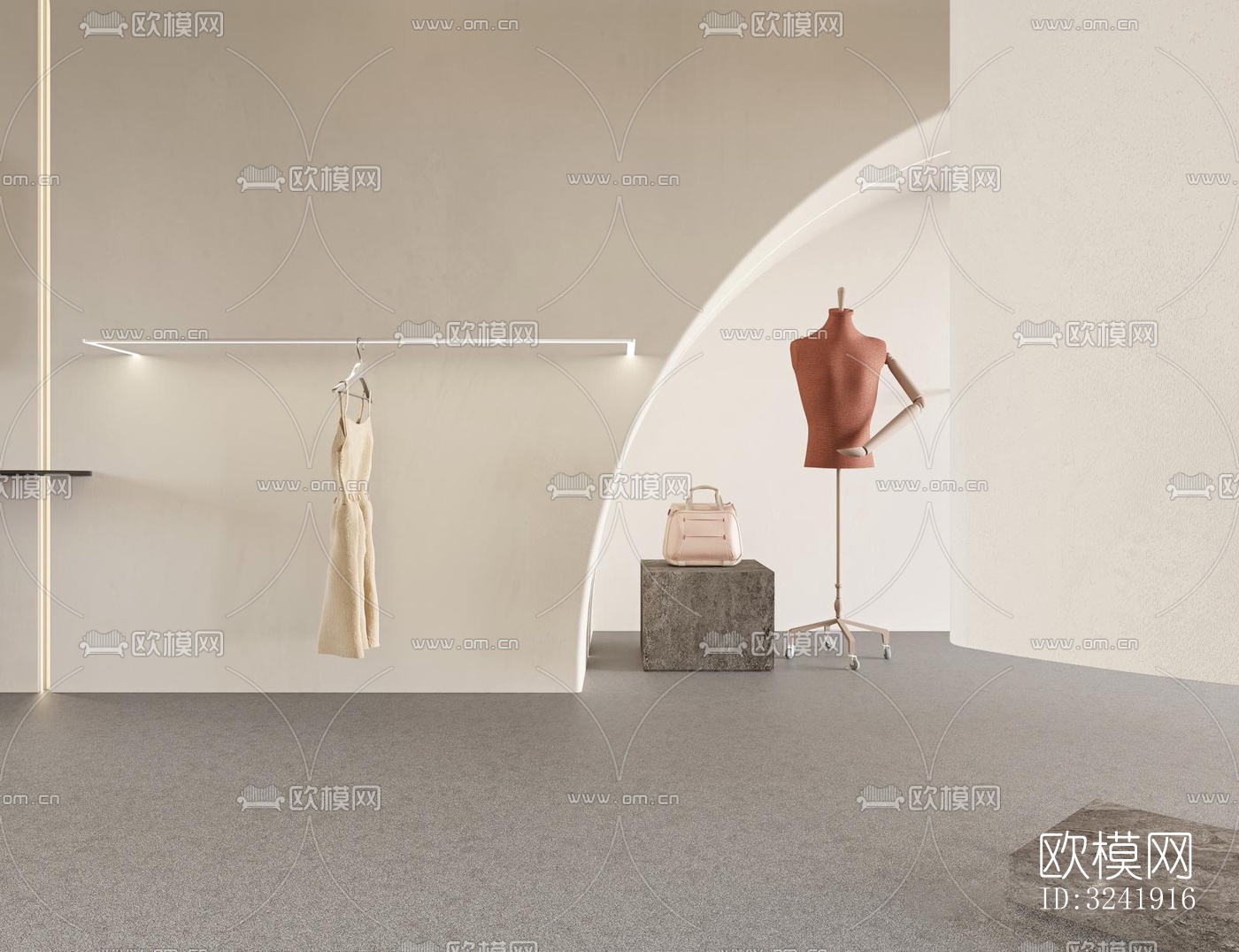 现代零售店铺效果图下载（渲染图9）