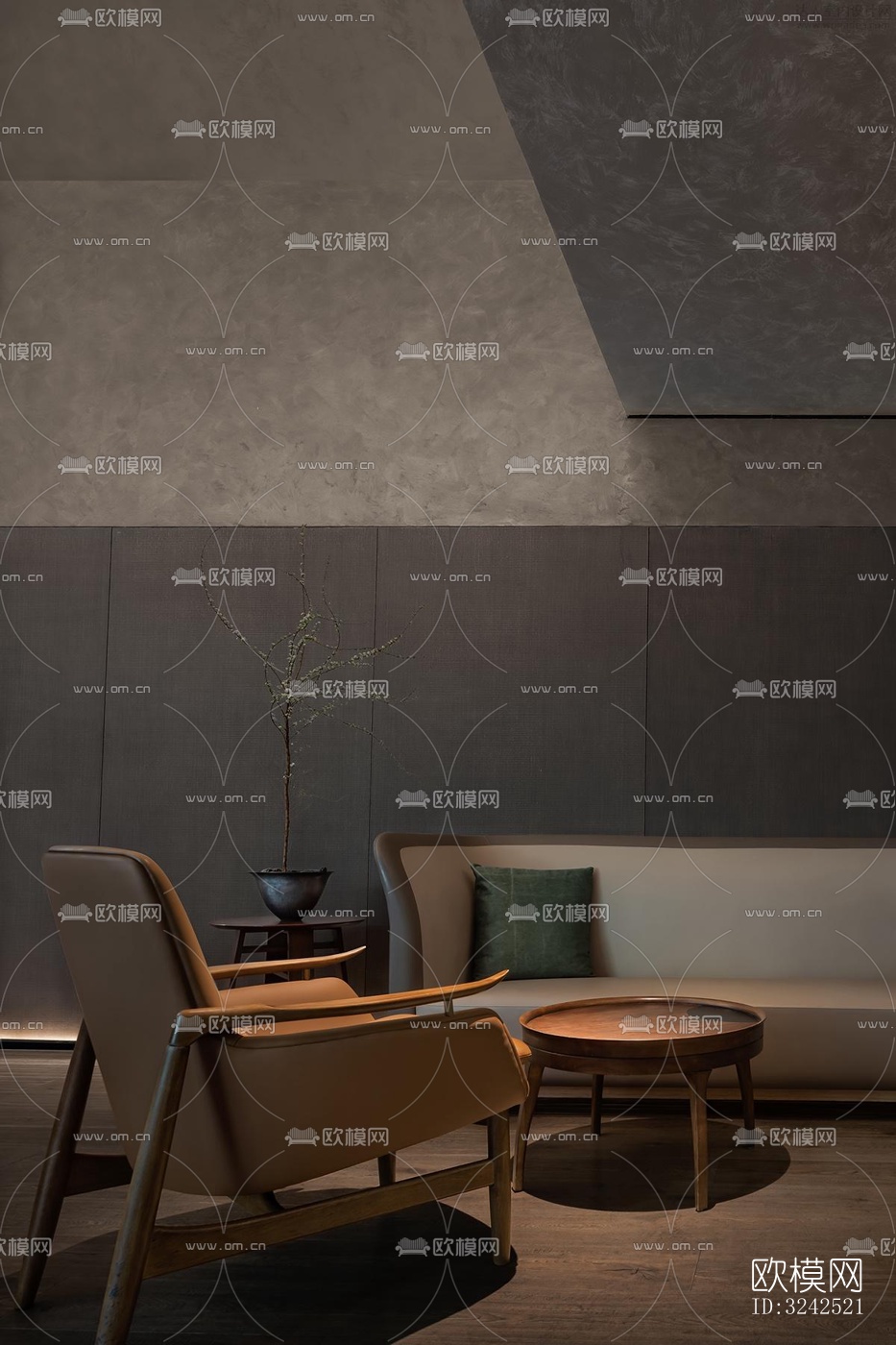 中式中餐厅效果图下载（渲染图10）