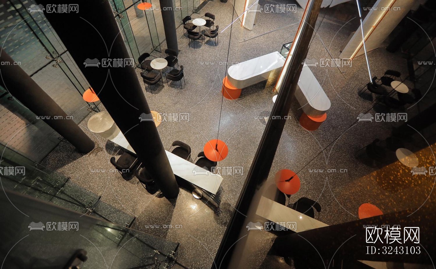 现代咖啡奶茶效果图下载（渲染图5）