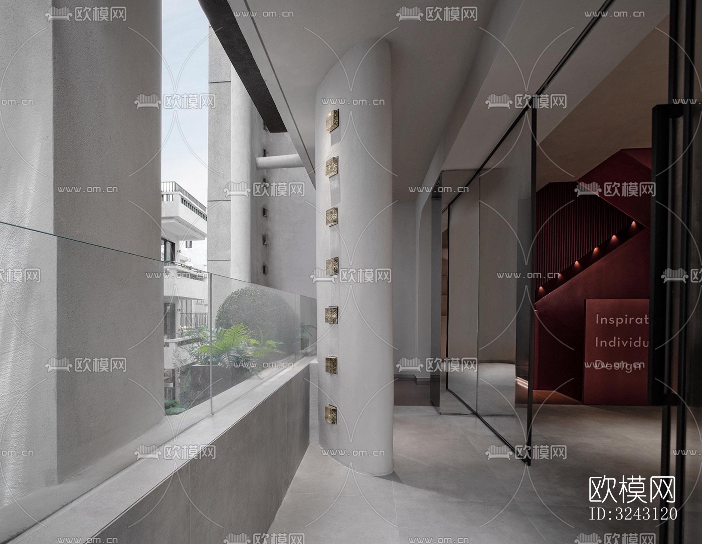 现代咖啡奶茶效果图下载（渲染图5）