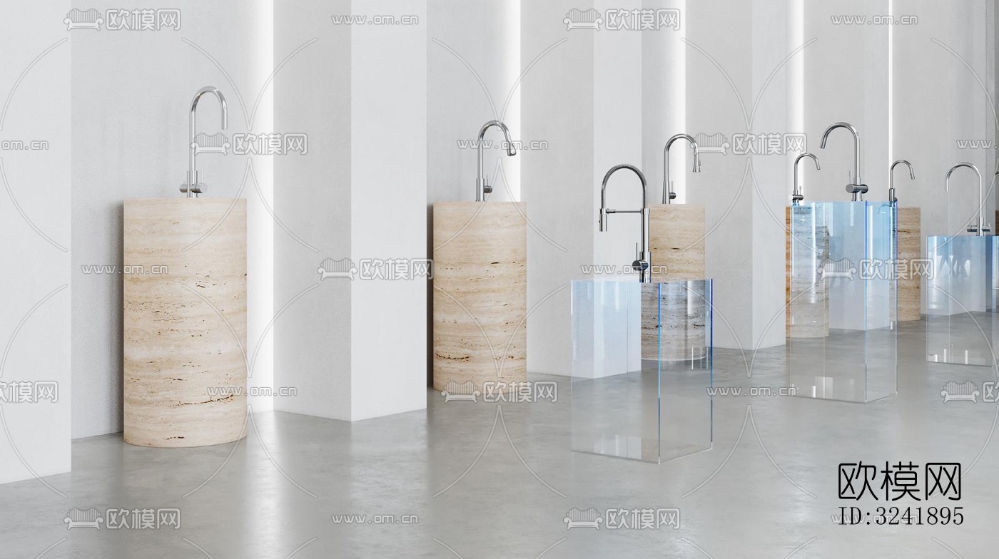 现代展览展厅效果图下载（渲染图13）