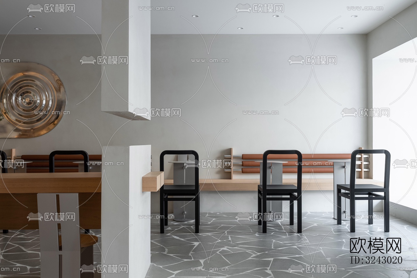 现代咖啡奶茶效果图下载（渲染图2）