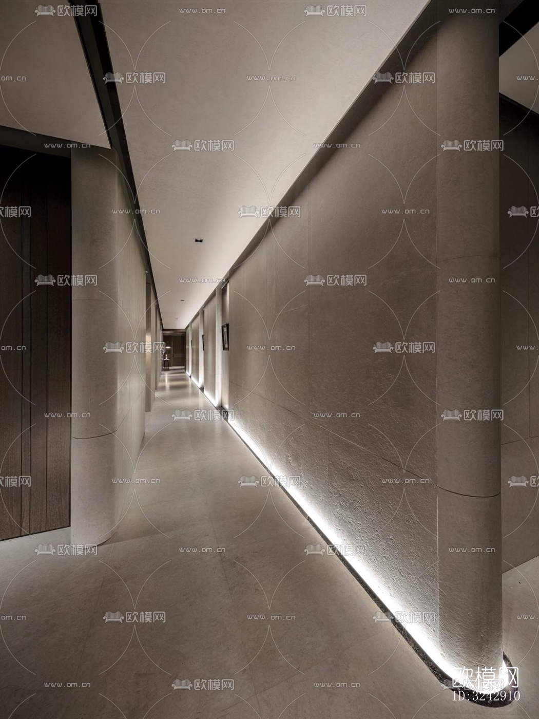 现代中餐厅效果图下载（渲染图4）