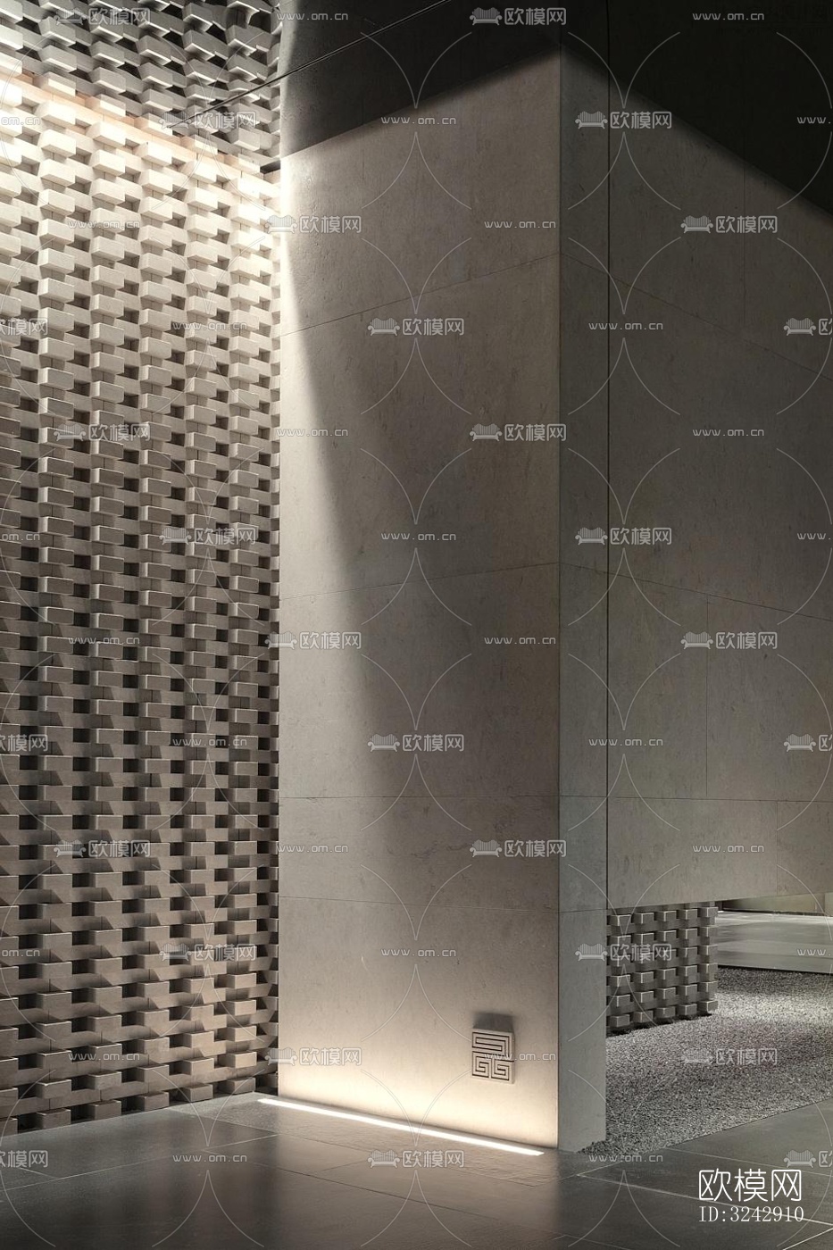 现代中餐厅效果图下载（渲染图13）