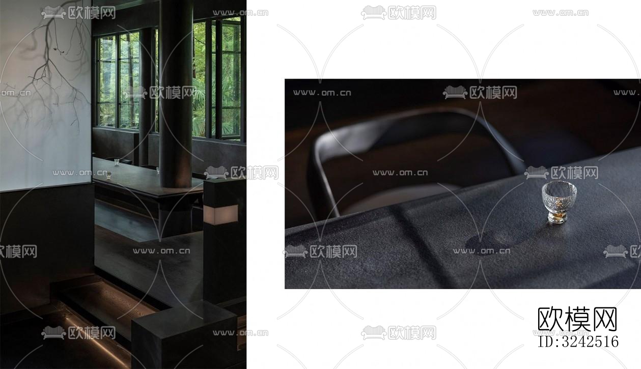 中式中餐厅效果图下载（渲染图13）