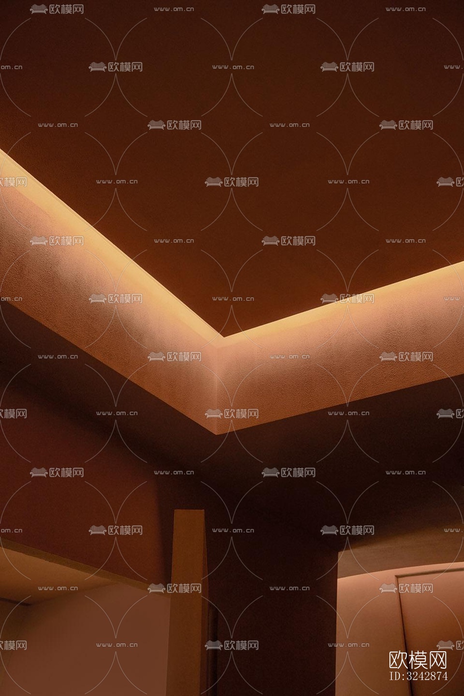 日式中餐厅效果图下载（渲染图12）