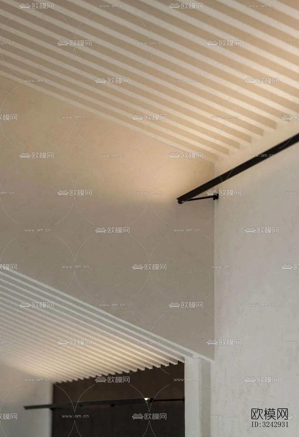 现代中餐厅效果图下载（渲染图4）