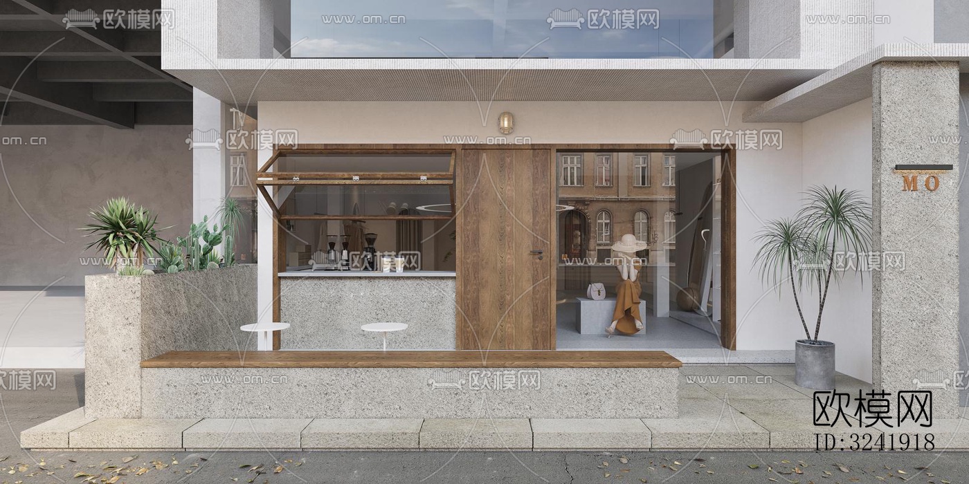 现代零售店铺效果图下载（渲染图12）