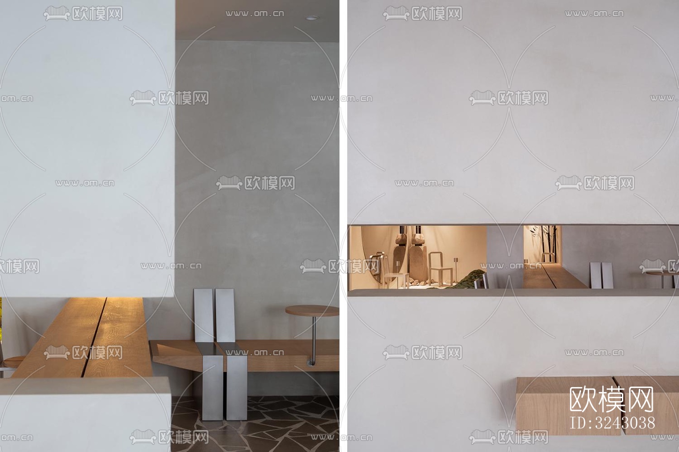 现代咖啡奶茶效果图下载（渲染图8）