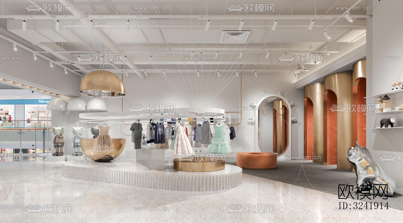 现代零售店铺效果图下载（渲染图2）