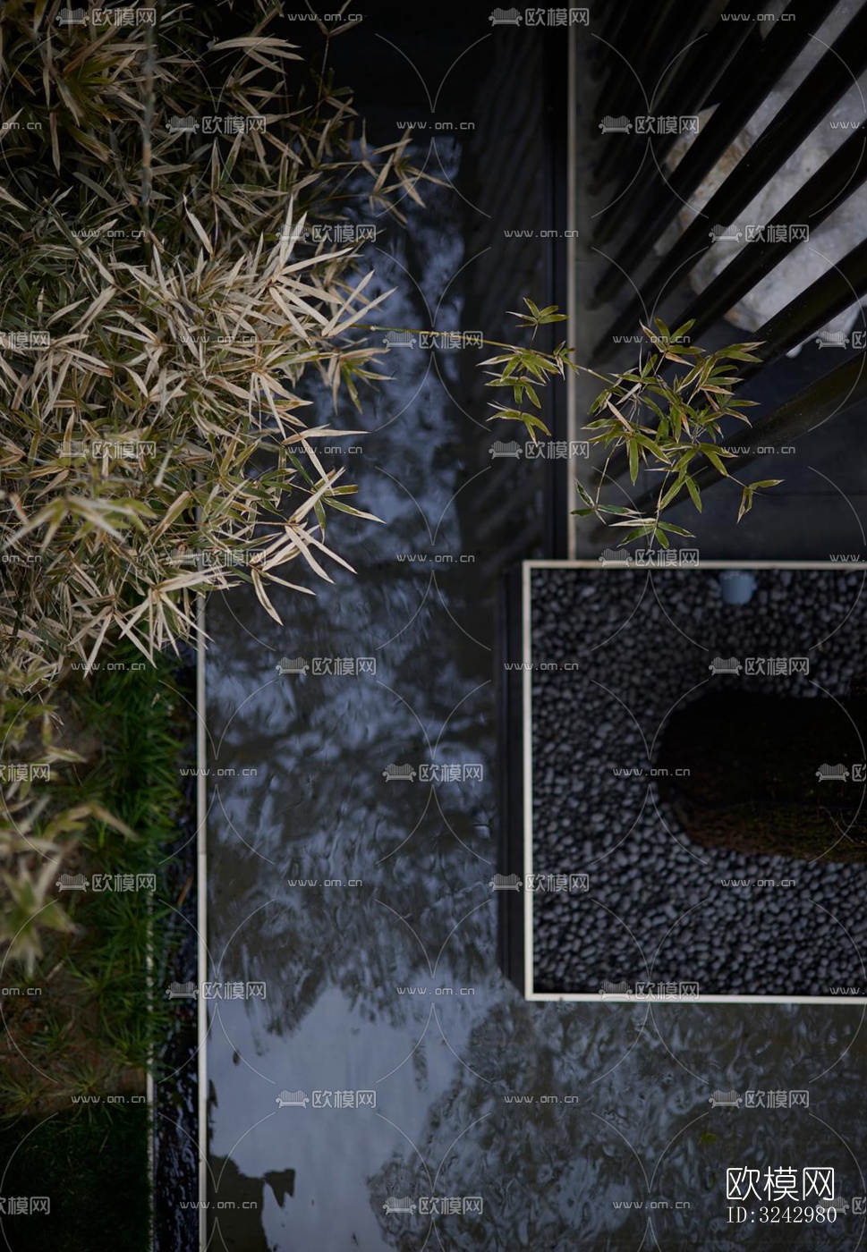 美式中餐厅效果图下载（渲染图16）