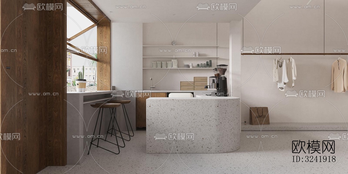 现代零售店铺效果图下载（渲染图11）