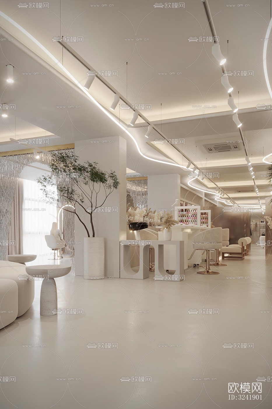 侘寂零售店铺效果图下载（渲染图3）