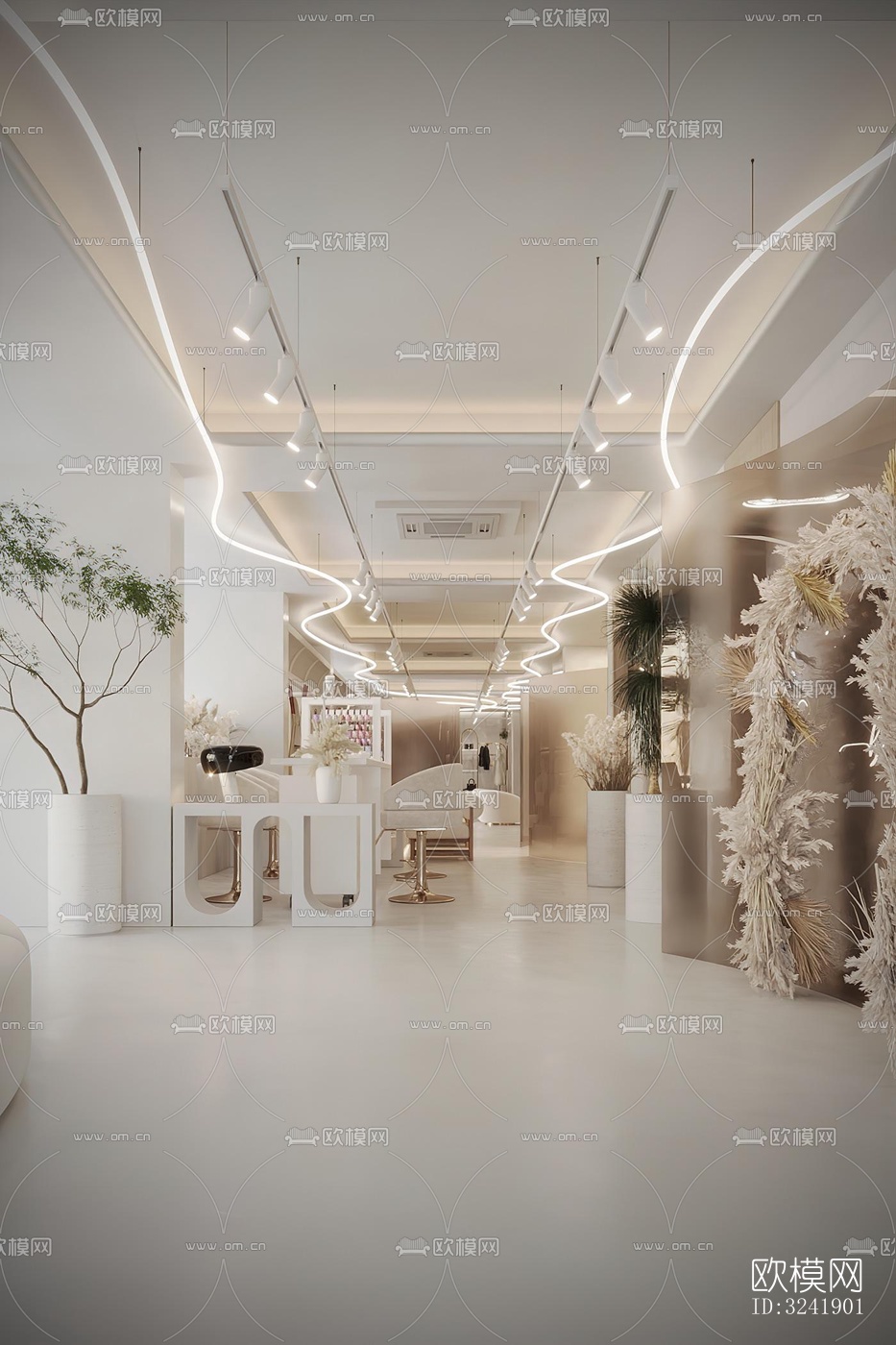 侘寂零售店铺效果图下载（渲染图2）