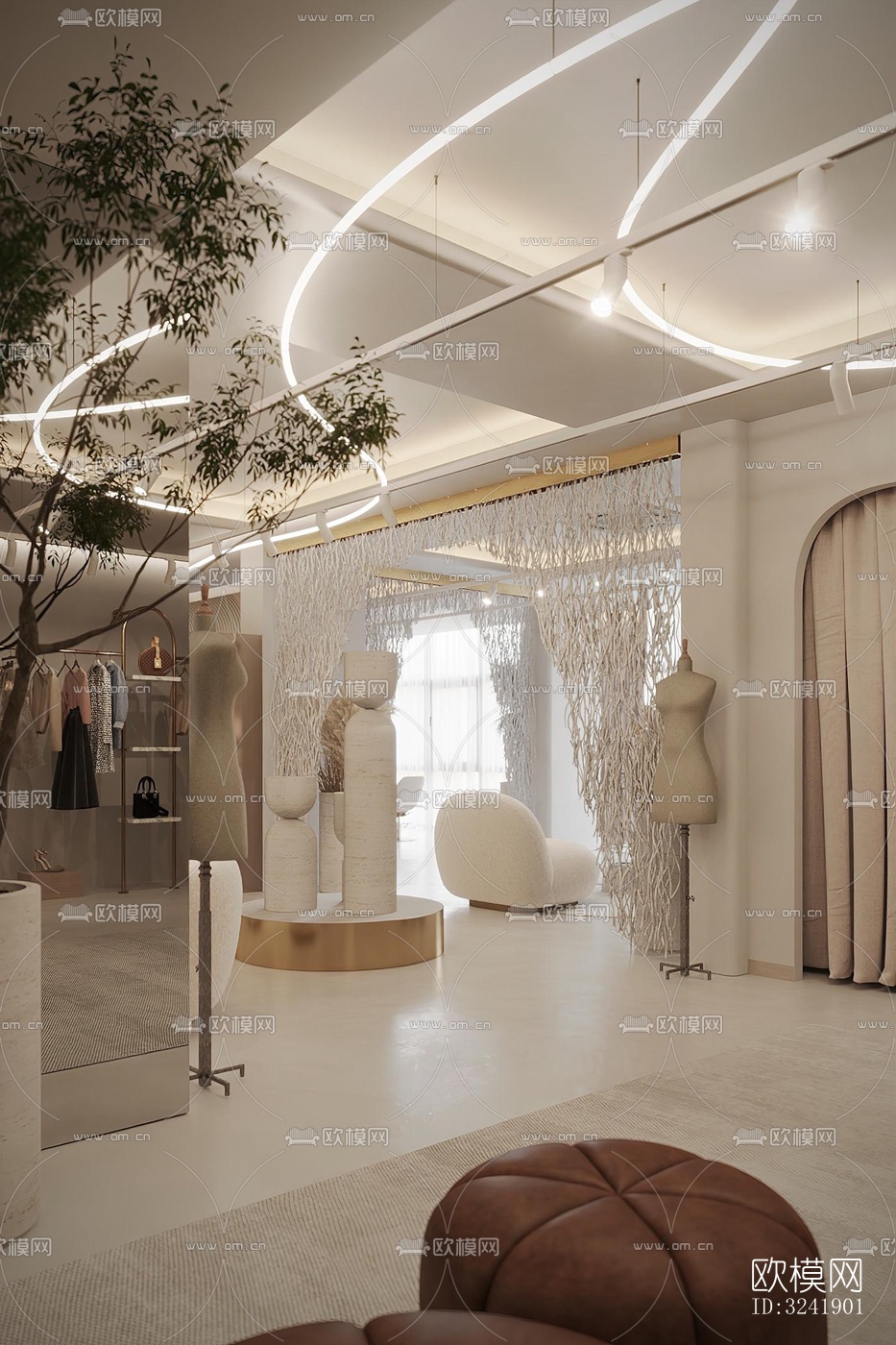 侘寂零售店铺效果图下载（渲染图8）