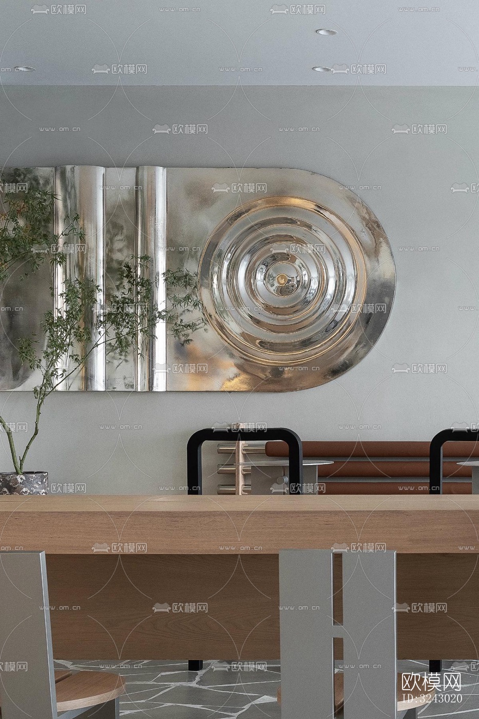 现代咖啡奶茶效果图下载（渲染图18）